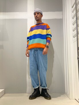 「JOINT WORKS（ジョイントワークス）のアイテム」を使った、TAKESHIさん（メンズ・178cm）の冬コーディネート