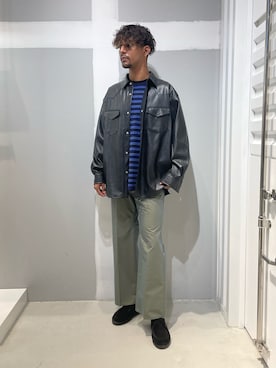 「JOINT WORKS（ジョイントワークス）のアイテム」を使った、TAKESHIさん（メンズ・178cm）の冬コーディネート