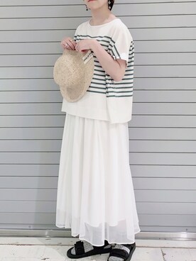 suzuさん（レディース・167cm）の夏コーディネート