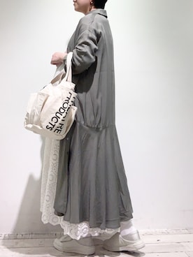 suzuさん（レディース・167cm）の春コーディネート