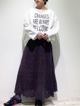 suzuさん（レディース・167cm）の春コーディネート