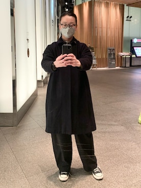 「BEAMS BOY（ビームスボーイ）のアイテム（アクセサリー）」を使った、kenchimさん（メンズ・169cm）の冬コーディネート