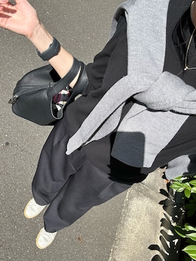 「Saint Laurent（サンローラン）のアイテム（シューズ）」を使った、a_outfitさん（レディース・160cm）の秋コーディネート