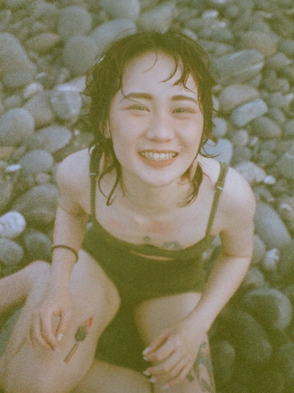 「Taiwan、tattoo、台湾、台灣、刺青、海、夏」｜「Oh!Pantyのアイテム（水着、グリーン系）」を使った、Antttttttttt_さん（レディース・158cm）の秋コーディネートの1枚目の写真