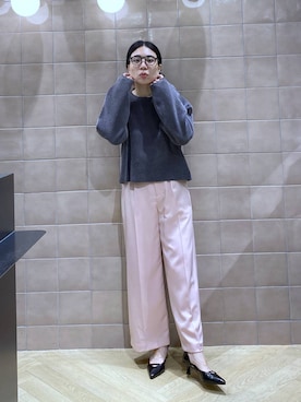 「アイテム（パンプス）」を使った、いっちーさん（レディース・162cm・40代）の秋コーディネート