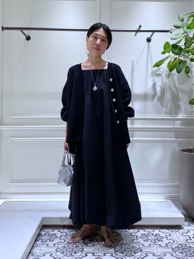 「アイテム（ワンピース/ドレス）」を使った、いっちーさん（レディース・162cm・30代）の秋コーディネート
