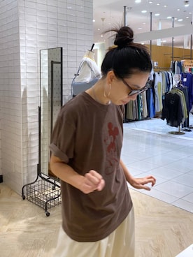 「アイテム（スラックス）」を使った、いっちーさん（レディース・162cm・40代）の夏コーディネート