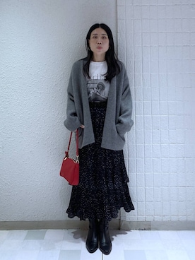 「アイテム（ショルダーバッグ）」を使った、いっちーさん（レディース・162cm・40代）の秋コーディネート