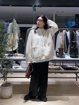 「e/rm」｜いっちーさん（レディース・162cm）の秋コーディネート