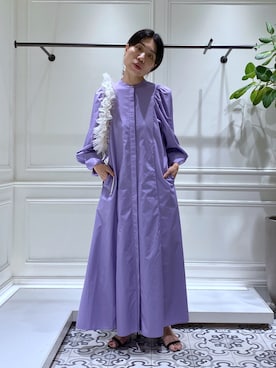 「アイテム（ワンピース/ドレス）」を使った、いっちーさん（レディース・162cm・30代）の秋コーディネート