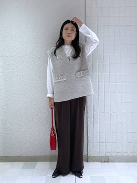 「A part by（アパートバイ）のアイテム」を使った、いっちーさん（レディース・162cm）の秋コーディネート