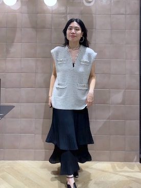 「アイテム（キャミソール）」を使った、いっちーさん（レディース・162cm・40代）の秋コーディネート