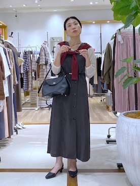 「Andemiu（アンデミュウ）のアイテム」を使った、いっちーさん（レディース・162cm）の夏コーディネート