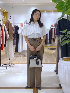 「Andemiu（アンデミュウ）のアイテム」を使った、いっちーさん（レディース・162cm）の夏コーディネート