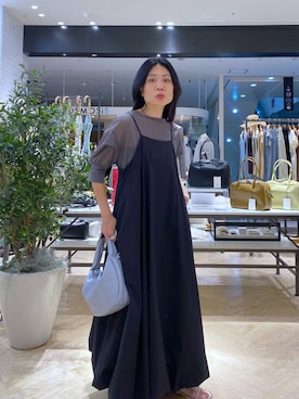 「アイテム（ハンドバッグ）」を使った、いっちーさん（レディース・162cm・40代）の夏コーディネート