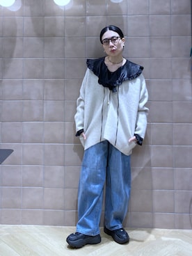 「アイテム（デニムパンツ）」を使った、いっちーさん（レディース・162cm・40代）の秋コーディネート