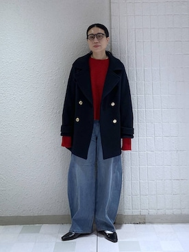 「apart by lowrys」｜「アイテム（ジャケット/アウター）」を使った、いっちーさん（レディース・162cm）の冬コーディネート