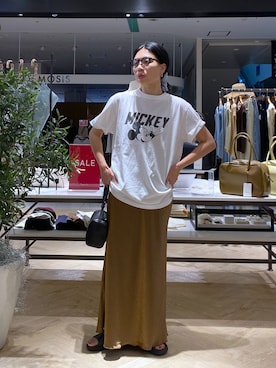 「アイテム（ハンドバッグ）」を使った、いっちーさん（レディース・162cm・40代）の夏コーディネート