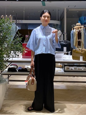 「アイテム（ファッション雑貨）」を使った、いっちーさん（レディース・162cm・40代）の夏コーディネート
