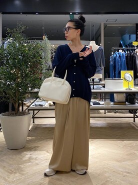 「e/rm（イーアールエム）のアイテム（パンツ）」を使った、いっちーさん（レディース・162cm）の夏コーディネート