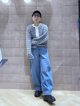 「アイテム（帽子）」を使った、いっちーさん（レディース・162cm・40代）の秋コーディネート