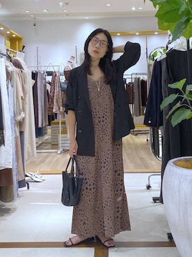 「Andemiu（アンデミュウ）のアイテム」を使った、いっちーさん（レディース・162cm）の夏コーディネート