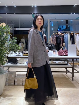 「アイテム（テーラードジャケット）」を使った、いっちーさん（レディース・162cm・40代）の夏コーディネート