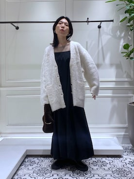 「アイテム（ワンピース/ドレス）」を使った、いっちーさん（レディース・162cm・30代）の秋コーディネート
