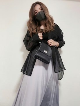 すず◡̈⋆さん（レディース・158cm）の夏コーディネート