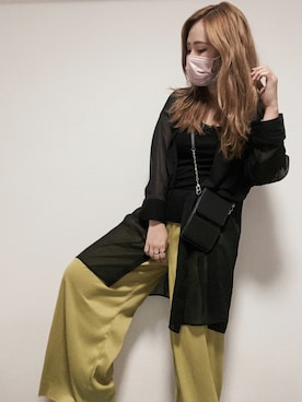 すず◡̈⋆さん(レディース・158cm)の夏コーディネート