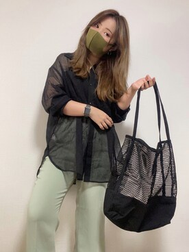 すず◡̈⋆さん（レディース・158cm）の夏コーディネート