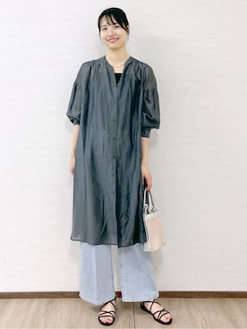「アイテム（チャーム）」を使った、sachikoさん（レディース・174cm）の春コーディネート