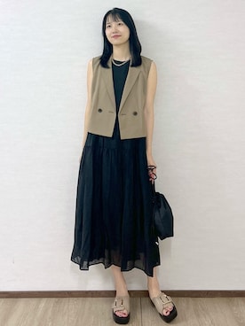 sachikoさん(レディース・174cm)の夏コーディネート