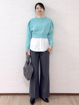 sachikoさん(レディース・174cm)の冬コーディネート