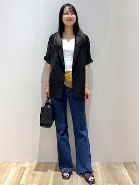 sachikoさん（レディース・174cm）の夏コーディネート