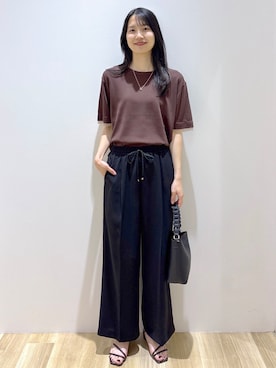sachikoさん（レディース・174cm）の春コーディネート