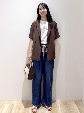 sachikoさん(レディース・174cm)の春コーディネート