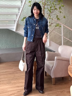 sachikoさん(レディース・174cm)の春コーディネート