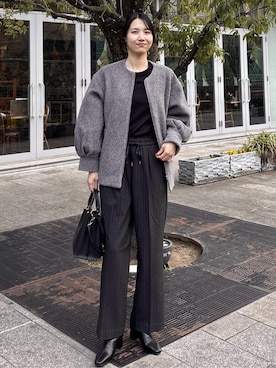 sachikoさん(レディース・174cm)の冬コーディネート