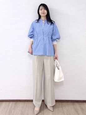 「THE SHOP TK （ザ ショップ ティーケー ）のアイテム」を使った、sachikoさん（レディース・174cm）の春コーディネート