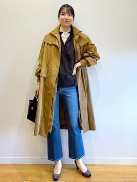 sachikoさん（レディース・174cm）の冬コーディネート