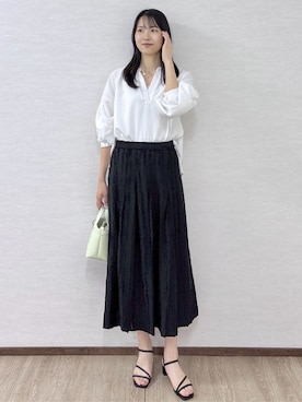 「SOUP（スープ）のアイテム」を使った、sachikoさん（レディース・174cm）の春コーディネート