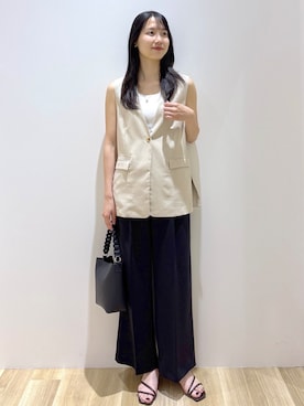 sachikoさん（レディース・174cm）の夏コーディネート
