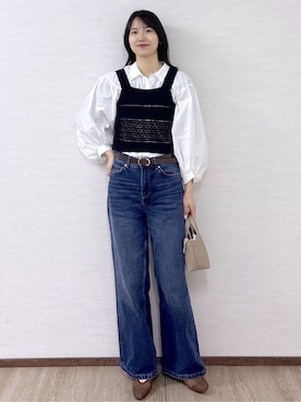 sachikoさん（レディース・174cm）の春コーディネート