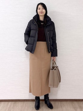 sachikoさん(レディース・174cm)の冬コーディネート