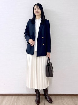 sachikoさん（レディース・174cm）の秋コーディネート