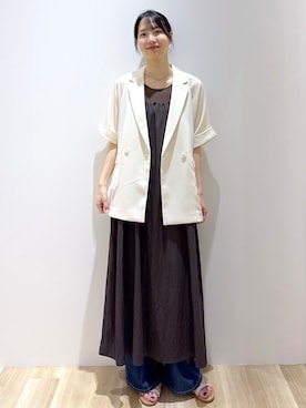 sachikoさん（レディース・174cm）の春コーディネート
