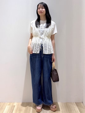 sachikoさん（レディース・174cm）の春コーディネート