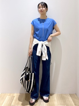 sachikoさん（レディース・174cm）の夏コーディネート