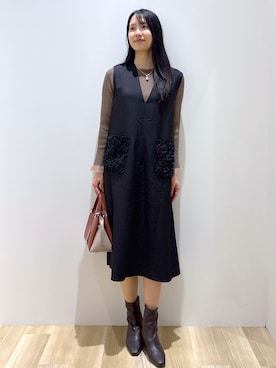 sachikoさん（レディース・174cm）の秋コーディネート